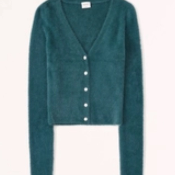 ABERCROMBIE eye lash slim cardigan - Picture 1 of 6